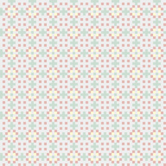 Abstract Cross Pattern generative computational art illustration