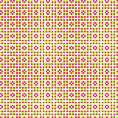 Abstract Cross Pattern generative computational art illustration