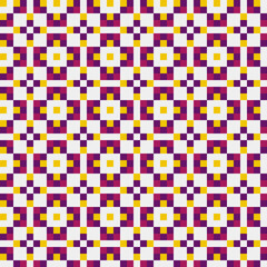 Abstract Cross Pattern generative computational art illustration