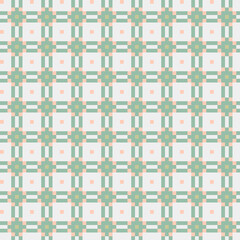 Abstract Cross Pattern generative computational art illustration