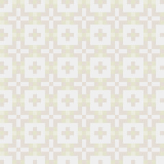 Fototapeta premium Abstract Cross Pattern generative computational art illustration