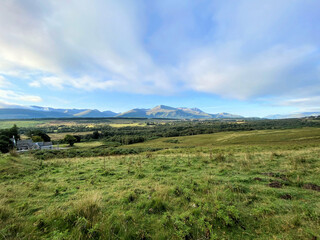 A view of the Scottish Countryside north of Ben Nevis