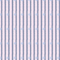 Seamless repeating winter pattern with abstract stripes in pink Gray color