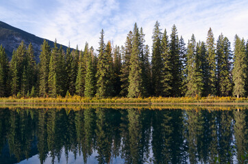 Bow River on an Autumn Morning