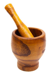 mortar and pestle isolated