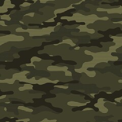 Fototapeta premium camouflage print for clothing or print. seamless pattern 