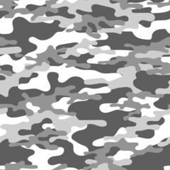 grey army vector camouflage print, seamless pattern for clothing headband or print