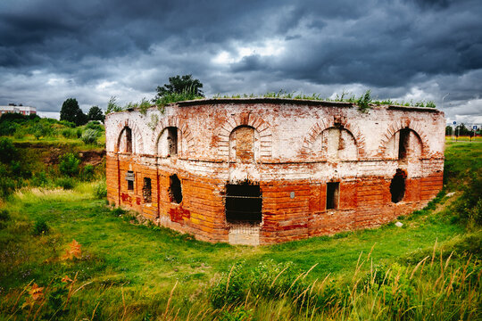 Fortification structure. Bobruisk fortress. The city of Bobruisk. Belarus. 1810 - 1812 years.