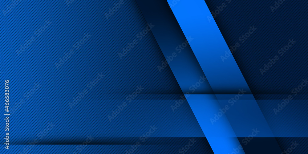 Poster abstract blue geometric diagonal overlay layer background