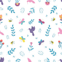 gentle floral pattern 06