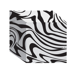 Marble cube. Stone geometric body of revolution