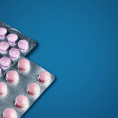 Set of tablets, an antiparasitic drug and also a potential treatment for Covid-19 disease