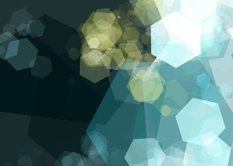 Geometry background blue and yellow colorful texture . High quality Illustration 