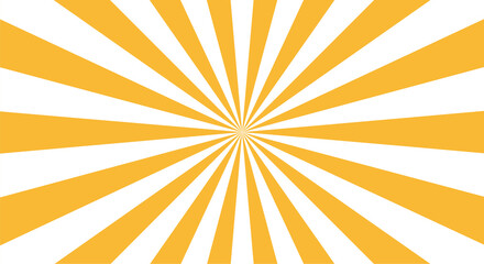 Sunburst or sun burst retro background. Ray stripes.