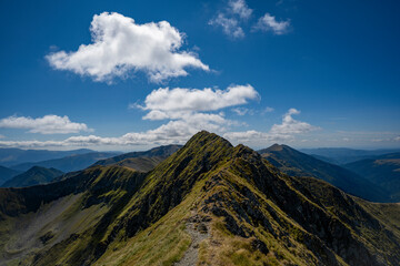 Moldoveanu Peak, Fagaras Mountains, Romania