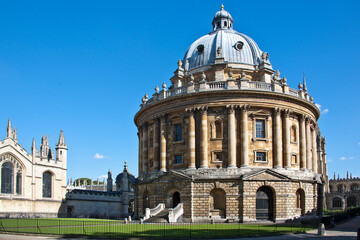 Fototapeta na wymiar Bodleian Library at the University of Oxford