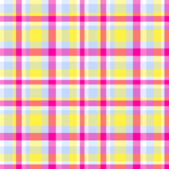 Seamless pattern. Abstract geometric wallpaper of the surface. Checkered multicolored background. Pretty texture. Print for polygraphy, t-shirts and textiles. Doodle for design. Art creation