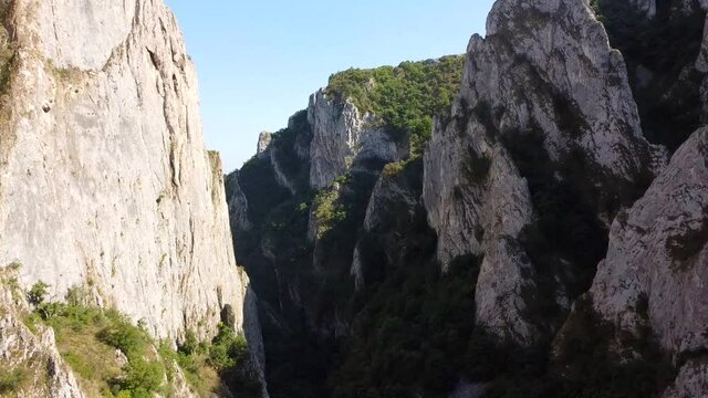 formation in turda gorges in Romania