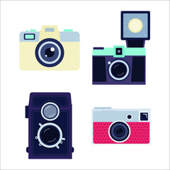 vintage camera film illustrate photo