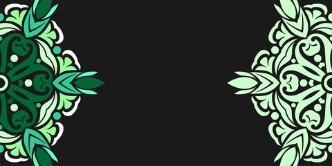 Vector mandala design, for your various types of advertising needs, suitable for business card designs, banners, websites, etc. high resolution EPS file format