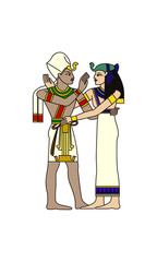 Lovers in The Ancient Egypt