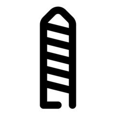 nail file for beauty icon using line style