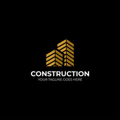 construction real estate logo