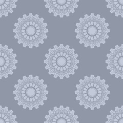Pattern of beautiful curved blue cloth for background