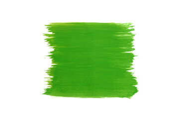 Fototapeta premium Light green watercolor stripes or brush on white background,Abstract Light green color 