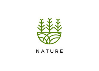 Abstract nature logo icon vector design. Healthy eco food, ecology, spa, business, diet , yoga, Environment day vector logo. Editable Design. Fitness, sport web icon.
