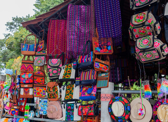 Naklejka premium Guatemalan crafts