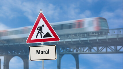 Street Sign to Moral