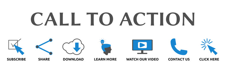 Banner zum Thema: CALL TO ACTION
