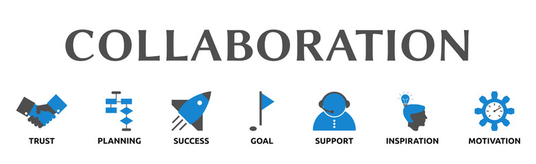Banner zum Thema: COLLABORATION
