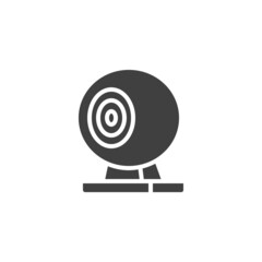 Web camera vector icon