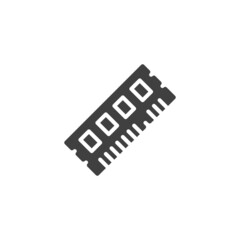Computer RAM vector icon