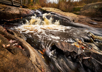River in autumn