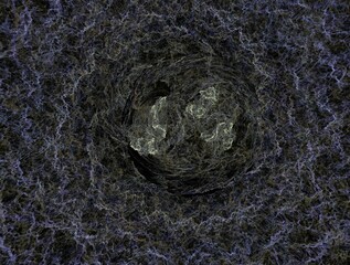 Imaginatory fractal abstract background Image
