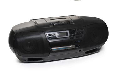 Obraz premium audio tape recorder closeup