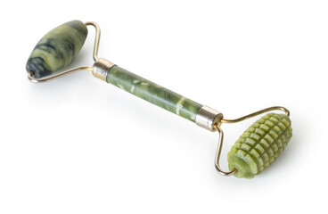 Quartz face roller massager
