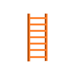 Stairs vector flat design. Stairs icon.