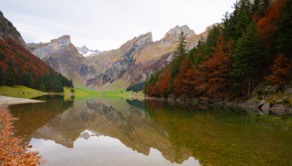 Ebeanalp, Seealpsee, Wildkirchli are the sun terrace of the alpstein. Mountainfuls of climbing routes. It is also the ideal starting point for hiking into the impressive, amazing Alpstein region