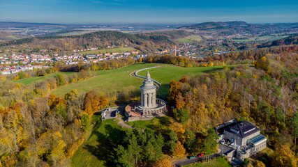 Herbstspaziergang rund um die Wartburg Stadt Eisenach am Rand des Thüringer Wald - Thüringen