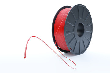 3D printer filament material - obrazy, fototapety, plakaty