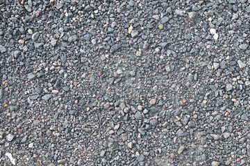 texture horizontal fine gray gravel of small stones