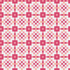 Abstract Cross Pattern generative computational art illustration
