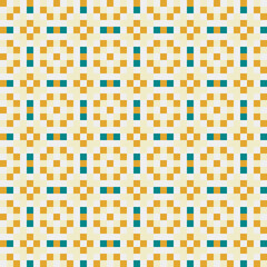 Abstract Cross Pattern generative computational art illustration