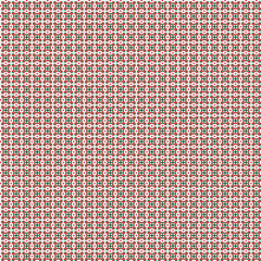 Abstract Cross Pattern generative computational art illustration