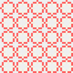 Abstract Cross Pattern generative computational art illustration