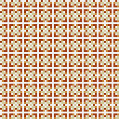 Abstract Cross Pattern generative computational art illustration